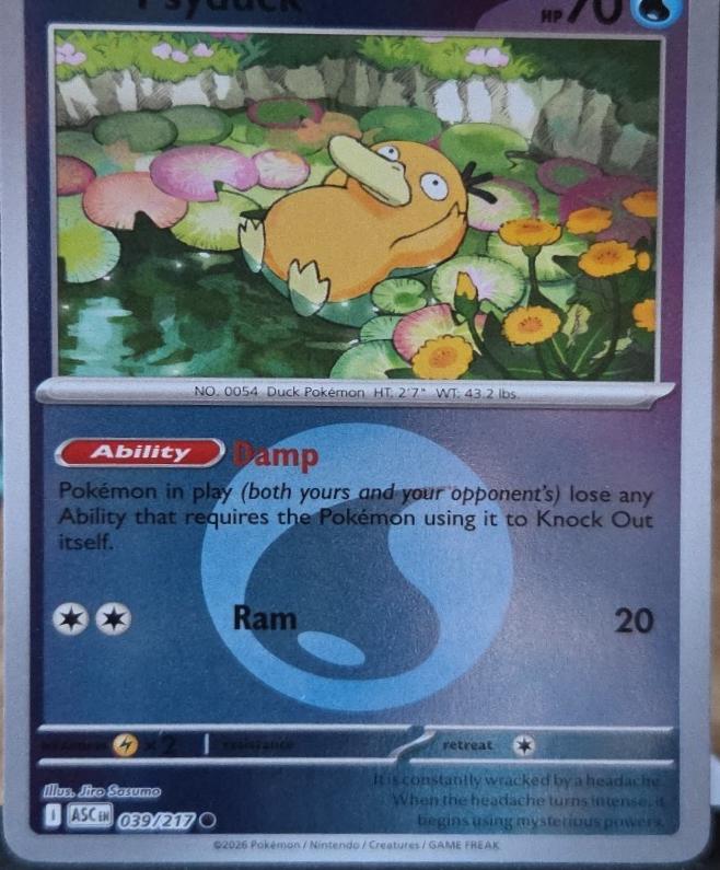 Ascended Heroes Psyduck [Energy] Pokémon card